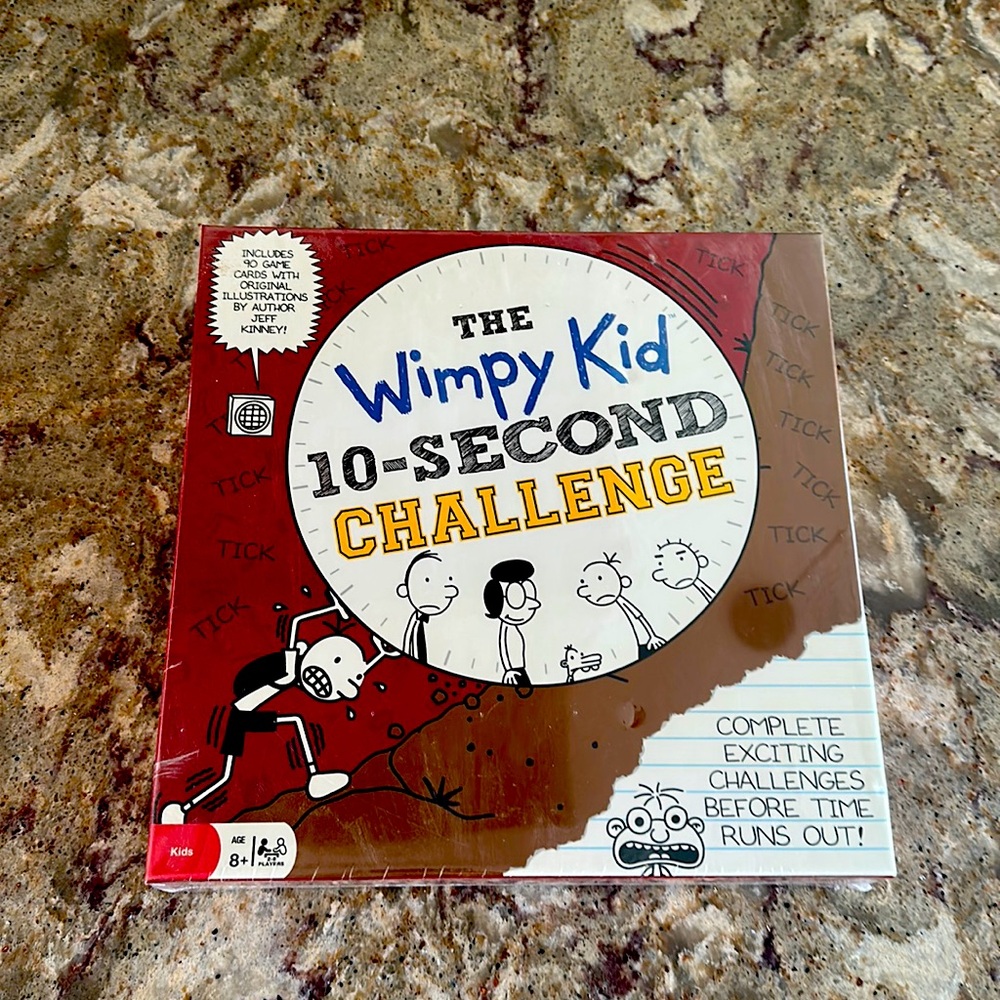 Diary of a Wimpy Kid 10 Second Challenge board game